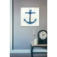 thumbnail image 3 of Epic Art 'Nautical Collage III on Newsprint' by Courtney Prahl, Acrylic Glass Wall Art, 24"x24", 3 of 5