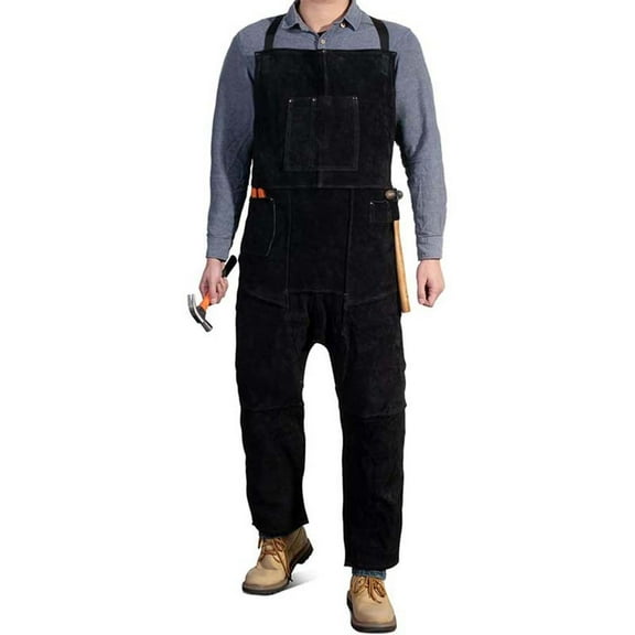 Double-sided velvet apron heavy garden wood art leg sleeve