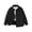 Black, variant on Wilark Girls Fall Corduroy Shirt Jackets Lightweight Loose Fit Casual Trendy Long Sleeve Collared Kids Shackets with Pockets Khaki 5-12