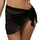 thumbnail image 2 of WILLBEST Traje de Baño con Curvas para Mujer, 1 Pieza, Transparente, con Nudo, para Cubrirse, Sin Bikini, para Playa, Bikini Brillante, para Cubrirse, para Trajes de Baño, 2 of 8