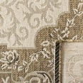 thumbnail image 5 of Safavieh Courtyard Dorian Oriental Indoor/Outdoor Area Rug, Creme/Brown, 4' x 5'7", 5 of 9
