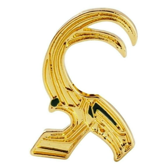 Loki Superhero Helmet 1" Tall Enamel Metal Pin