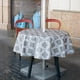 thumbnail image 5 of Mesa Redonda Con Orificio Para Sombrilla Y Mantel Impermeable Con Cremallera Para Jardín, Patio, Fiesta De Vacaciones Advancent HA045308-01, 5 of 6