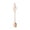 Rose Gold, variant on HOXZODT Treble Clef Coffee Stirring Spoon, 6.29 Inch Stainless Steel Music Note Spoon, Creative Tea Dessert Mixing Spoon, Silver
