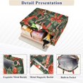 thumbnail image 3 of FORMRS Womens Corduroy Tote Bag Crossbody Shoulder Handbag with Pocket, Christmas Holly Bows, 3 of 7