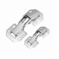 thumbnail image 1 of Pack Of 8 Screw-on Hins, 90, Furniture Hin, Board Door Hins, Door Er Stop, 1 of 5
