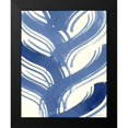 thumbnail image 2 of Lam, Vanna 20x24 Black Modern Framed Museum Art Print Titled - Macrame Blue IV, 2 of 5