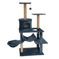 thumbnail image 3 of MERIGLARE Cat Tree Cat Furniture Exercise Multi Layer Activity Center Furniture Condo dark gray, 3 of 9