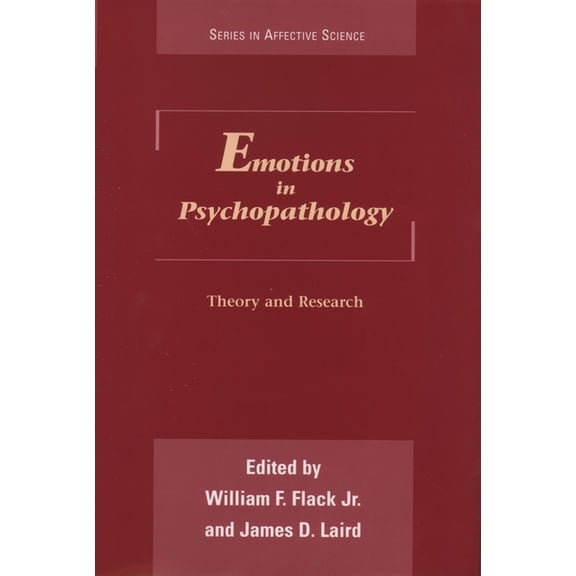 Affective Science Emotions in Psychopathology, (Hardcover)