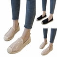thumbnail image 6 of Sngxgn Women's Flats Comfort Ballet Flats Shoes Casual Slip On Shoes(Khaki,40), 6 of 6