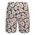 thumbnail image 6 of Naloa Daisies Flowers Men's Beach Shorts, Surfing shorts, Swim trunks, Quick Dry Swim Trunks for Surfing Beach Fun - XX-Large, 6 of 9