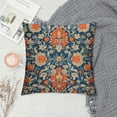 thumbnail image 2 of Heduofu Paisley Throw Pillow Cushion Cover, Floral Ornate Pattern Cultural Folk Middle Eastern, Decorative Square Accent Pillow Case White, 2 of 5