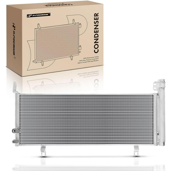 A-Premium Air Conditioning A/C Condenser Compatible with Toyota Camry 2007-2011 L4 2.4L, Replace# 3694, 8846033090
