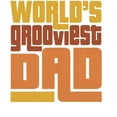 thumbnail image 2 of CafePress - Worlds Grooviest Dad - Decorative 8x10 Picture Frame, 2 of 2