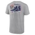 thumbnail image 3 of Men's Heather Gray Florida Panthers Glory Skates T-Shirt, 3 of 3