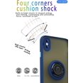 thumbnail image 3 of is specially designed for iPhone Xs Max Anti-fall,anti-fingerprint, built-in 360° rotating ring bracket solid and durable magnetic car phone case, suitable for iPhone Xs Max 6.5inches Male-Blue, 3 of 11