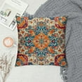 thumbnail image 2 of PHYHOO Boho Pillow Covers, Ethnic Carpet Throw Pillow Covers Outdoor Farmhouse Decorative Blue Pillowcase for Couch Home Sofa Living Room, 2 of 5