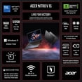 thumbnail image 2 of Acer Nitro V 15.6” FHD IPS 165Hz Gaming Laptop, Intel Core 5 Processor 210H, NVIDIA GeForce RTX 4050 with 6GB GDDR6 VRAM, 16GB RAM, 512GB PCIe Gen 4 SSD, Obsidian Black, 2 of 16