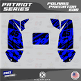 thumbnail image 4 of Kalair GFX Graphics Kit for Polaris ATV PREDATOR 500 (2002-2011) Patriot Series, 4 of 5