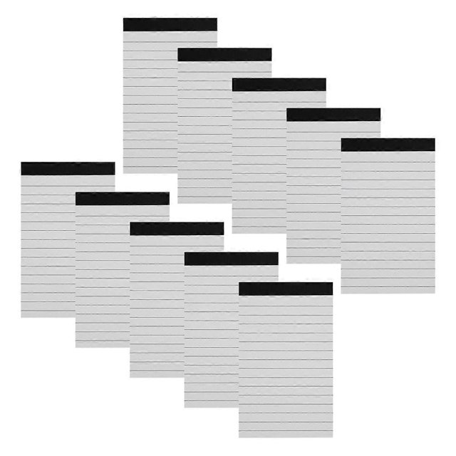 10 Pcs Handwriting Line Notebook Mini Pocket Notebook Refill A7 Memo Book Refill with 30 Sheets Line