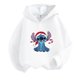 thumbnail image 3 of Conjunto de sudadera con capucha de Stitch Kawaii para niñas, sudaderas casuales de manga larga de Hello Kitty, tops de chándal para niños de 2 a 13 años, tops casuales, 3 of 5