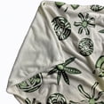 thumbnail image 2 of Simply Daisy 50" x 60" Fossil Formation Fleece Throw Blanket, Green, 2 of 4