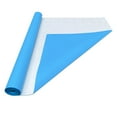 thumbnail image 4 of UOFFICE Colored Pastel Blue Kraft Paper Roll, 25.7 x 82', 4 of 8