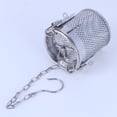 thumbnail image 4 of Stainless Steel Tiny Holes Spice Infuser Soup Straining Basket Seasoning Ball Filtering Tool Kitchen Gadget (Medium Size), 4 of 8