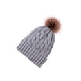 thumbnail image 2 of FOCUSNORM Female Juniors Woolen Hat, Adults Jacquard Knitted Cap Earmuffs Hat Beanie, 2 of 5