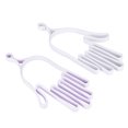 thumbnail image 4 of Porte-Gants Extensible 2 Pcs Support de Gants en Plastique Multifonction Blanc Rose Clair, 4 of 8