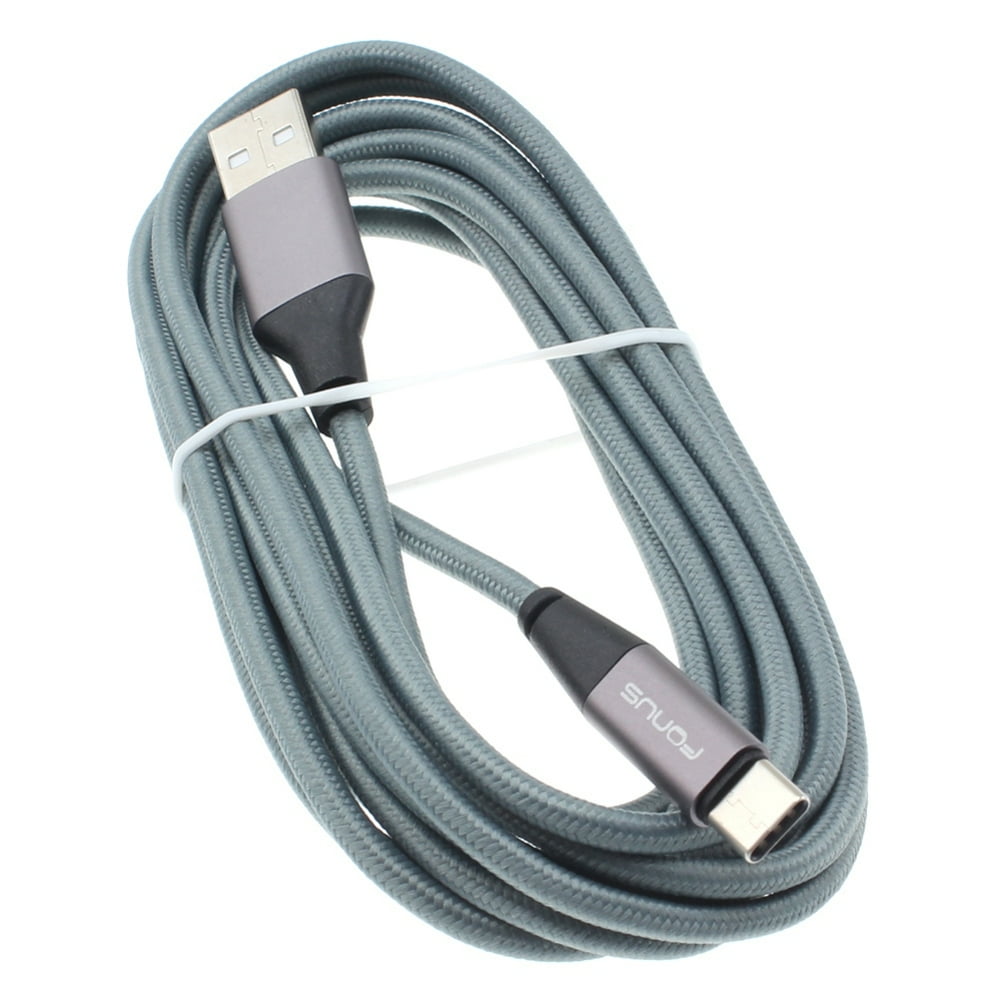 TypeC 10ft USB Cable Charger Cord Power Wire USBC K1W for Motorola