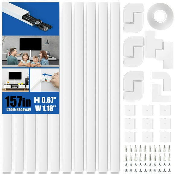 Wall Mounted Tv Cable Hider