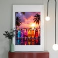 thumbnail image 2 of Diamond Art Kit for Adults, Tropical Sunset Colorful Cocktails Diamond Painting for Adults Beginners, DIY Diamond Art Painting Kits, 5D Diamond Painting Crafts for Home Decor 12x16 Frameless, 2 of 7