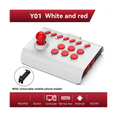thumbnail image 3 of Consola de Juegos Arcade InaláMbrica Controlador de Joystick Bluetooth para PS3 Box PC TeléFono MóVil A, 3 of 10