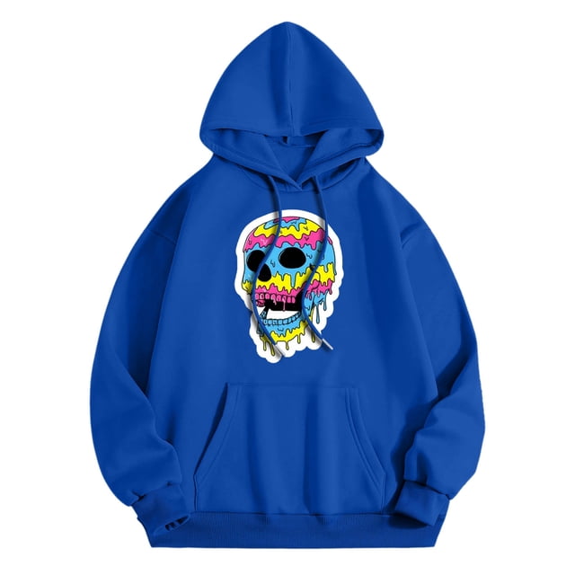 toraway Sweat à Capuche pour Hommes, Graphique, Hiver, TTG
