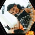 thumbnail image 6 of MUXiin Toddler Halloween Costume 130,Elegant Gothic Lolita Angel Dress Halloween Partymal Events,Black, 6 of 9