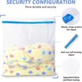 thumbnail image 3 of 3-piece Extra Large Laundry Bag Set With Zips - Mesh Wash Bags, 3 of 5