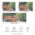 thumbnail image 2 of Yayeee Pillowcase Standard Size Set of 2 Satin Wrinkle Resistant Pillow Case, Art Goldfish Bowl, 2 of 7