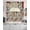 Red, variant on Cute Cat Swag Valances for Windows, Small Curtains Drapes, Navy Blue Beige Vintage Animal Kitchen Window Curtains Over Sink Rod Pocket Window Treatment Valance for Bedroom/Bathroom 56"x36"
