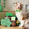 thumbnail image 4 of St. Patrick's Day Pet Party Essential | Four-Leaf Clover Bow Tie for Irish-Themed Fun, 4 of 6