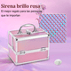 thumbnail image 3 of Maletín Reforzado Cosmetiquera Profesional Portátil Belleza para Hombre Y Mujer Xtellar rosa, 3 of 3