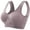Dark Gray, variant on Push Up Bras for Women Women's Seamless Wirefree Breathable Yoga Comfort Sleep Workout Running Underwear Sports Bra Wine S