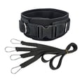 thumbnail image 4 of koolsoo Sled Pull Straps Accessory Tool Sled Pulling Straps for Sports Home Exercise Waist Belt, 4 of 9