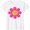 White, variant on PEACE SIGN LOVE T Shirt 60s 70s Tie Dye Hippie Costume Shirt Gift