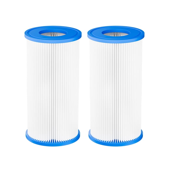 DAYEAR Pool Filter Cartridge for Type A or C,2 Pack Compatible with 29000E/59900E Aboveground Pools,Type A/C Reusable Swimming Filter for 1000/1500/530 GPH Filter Pump