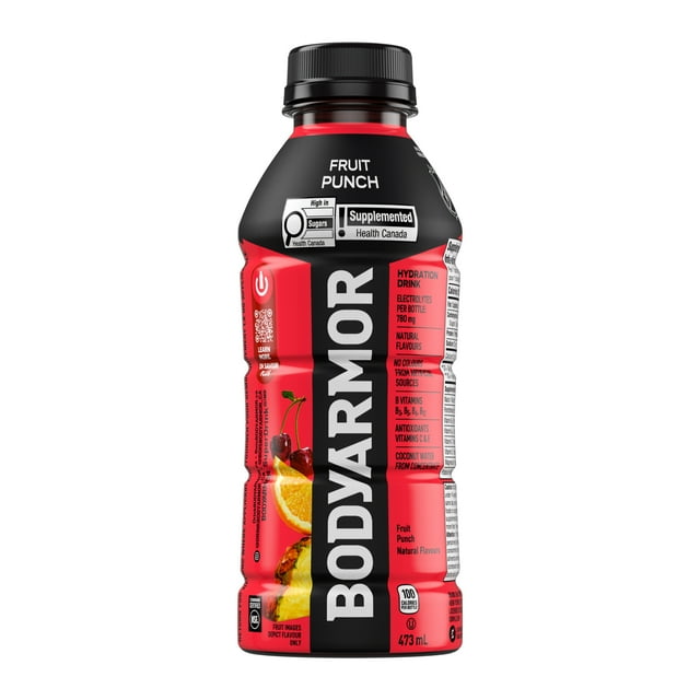 BodyArmor SuperDrink Fruit Punch Bottle, 473 mL