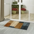 thumbnail image 2 of Mainstays Geometric Warm Blocks Multicolor Indoor Area Rug, 1'8" x 2'10", 2 of 7