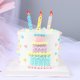 thumbnail image 4 of HEALEEP 50Ud Adorno En Para Pasteles Con De Llama Multicolor Ideal Para Decorar Tartas, 4 of 8
