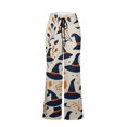 thumbnail image 5 of IYYVV Halloween Pajama Pants for Women 2026 Pjs Bottoms Drawstring Wide Leg Jogger Lounge Yoga Sweat Pants Multicolor XL, 5 of 6