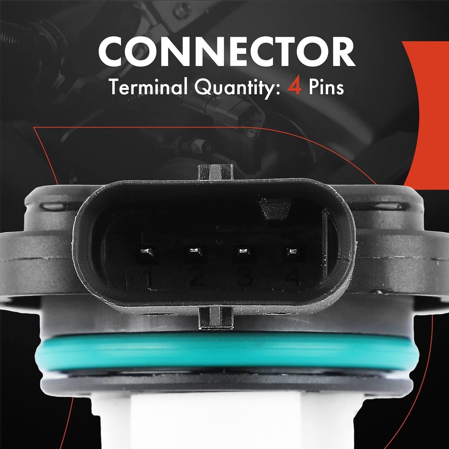 A-Premium MAF Mass Air Flow Sensor Compatible with BMW X1 X3 X4 X5 X6 135i 335i 435i 528i 535i 640i 740i 740Li M235i GT xDrive Gran Coupe ActiveHybrid 5 7